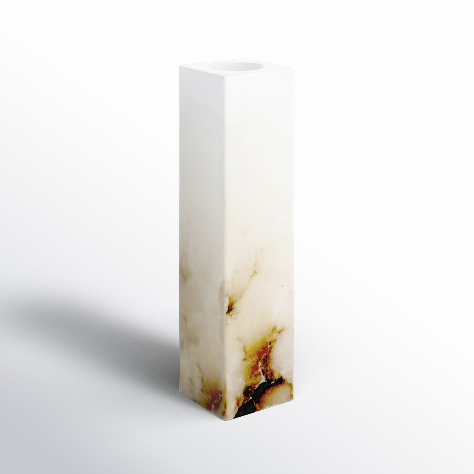 Claritza Alabaster Candlestick