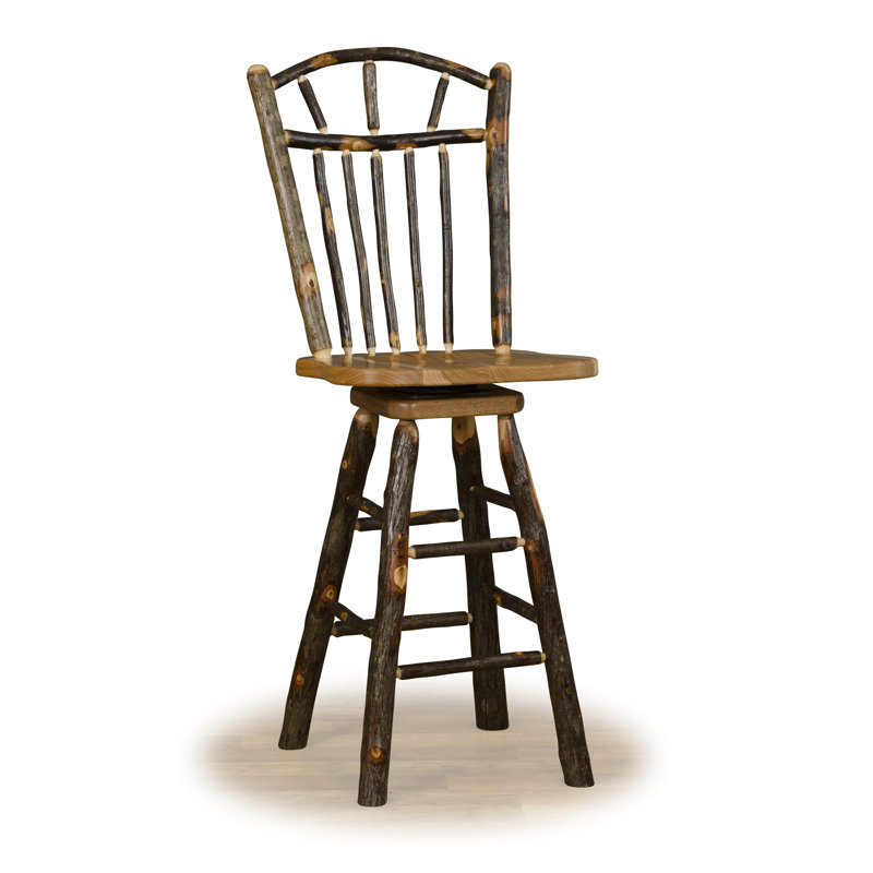 Tabouret tournant 30" wagon wheel Wentworth
