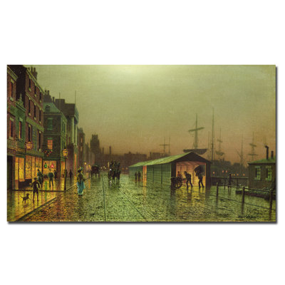 John Atkinson Grimshaw - Print on Canvas