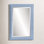 Pastel Scallop Mirror Blue