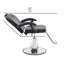 Fauteuil de coiffeur inclinable 102 ° à 140 ° pour salon de coiffure, fauteuil de salon pivotant à pompe hydraulique sur 360 ° pour coiffeur