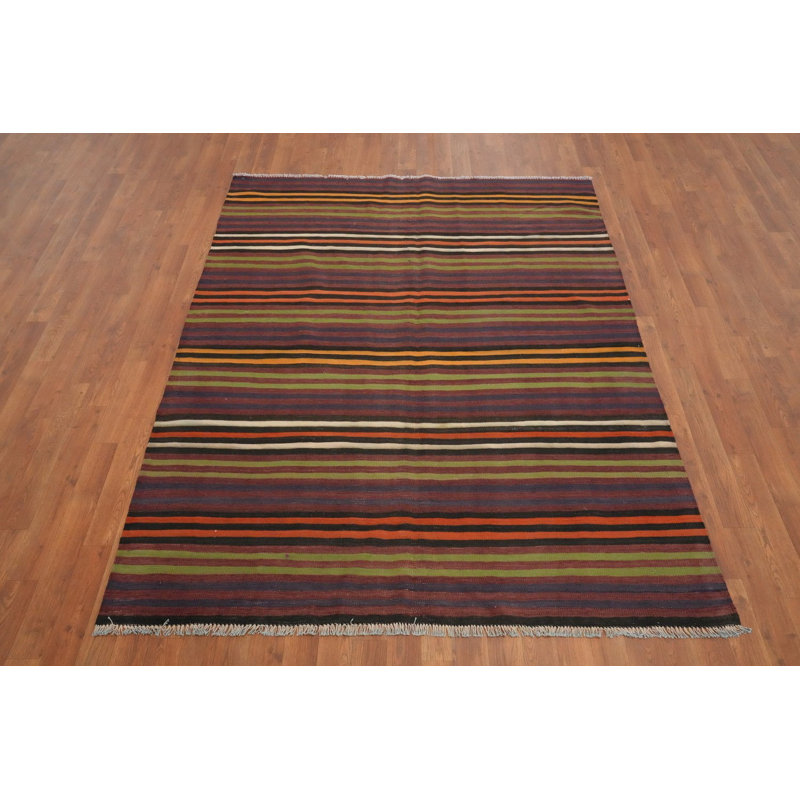 Tapis turc rayé Kilim 5 x 7