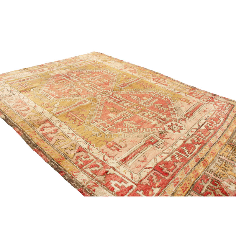 One-of-a-Kind 4'3" X 5'10" Hand Knotted Area Rug