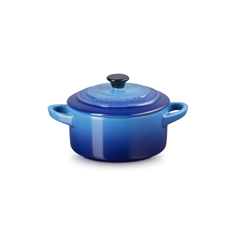 Le Creuset Stoneware Petite Round Casserole, Azure