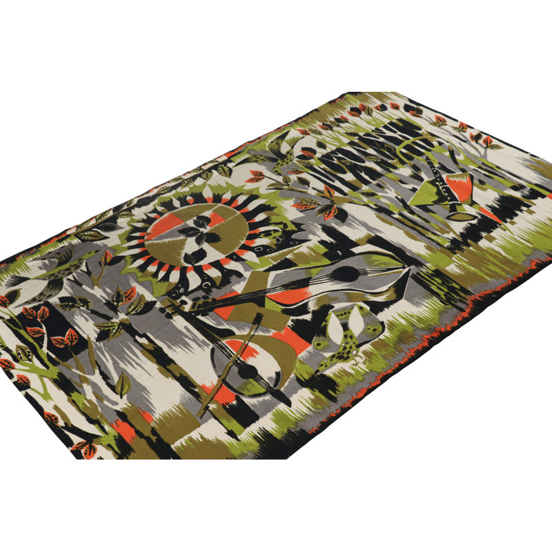 One-of-a-Kind 3’5”x5’6” Area Rug