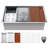 30'' L Single Bowl Stainless Steel Kitchen Sink