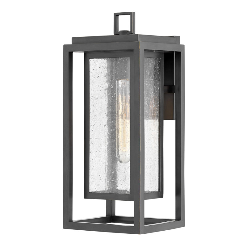 Medium Wall Mount Lantern, Oil Rubbed Bronze, 16" H x 7" W x 6.75" D