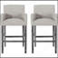Tabouret de comptoir rembourré de 30,5 po -1154310027-1154310026