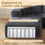 Aucun assemblage requis 3 pièces Canapé modulaire rembourré à compression avec chaise longue Cloud-741343013-741323358