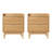Blairsburg 2-Drawer Solid Wood Nightstands-98921733