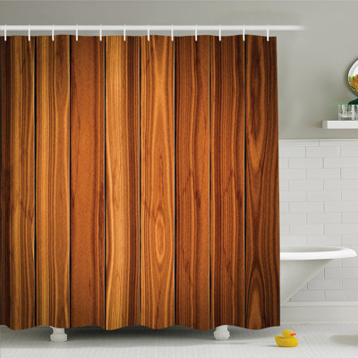 Shower Curtain with Hooks Included