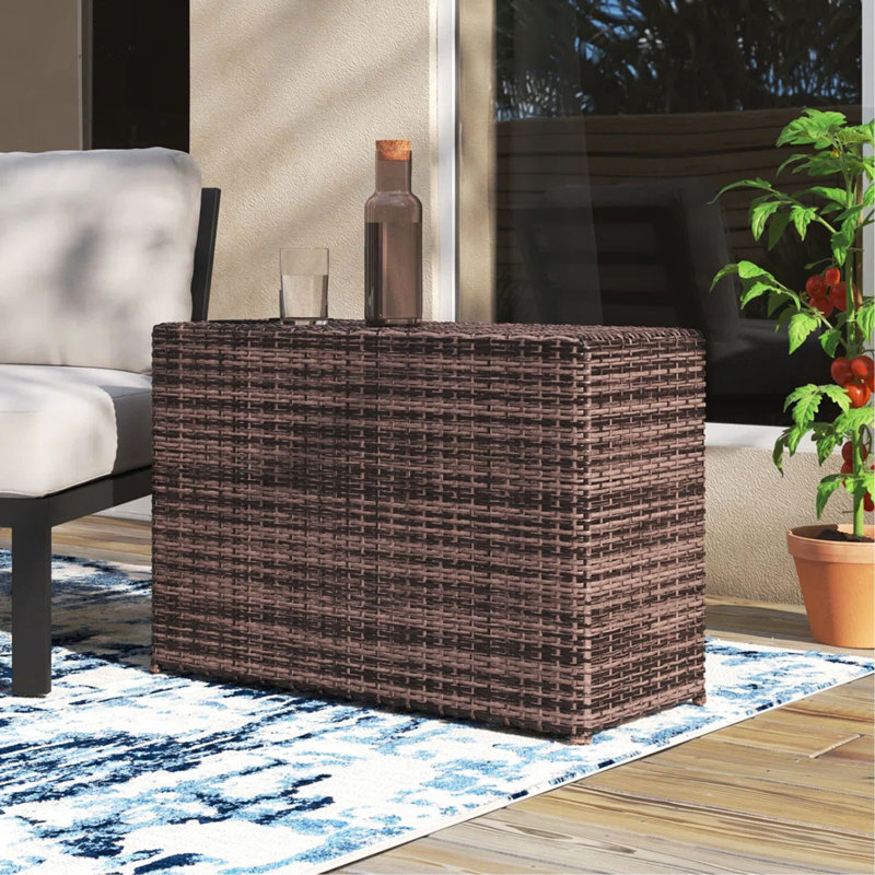 Fully Assembled Outdoor Side Table