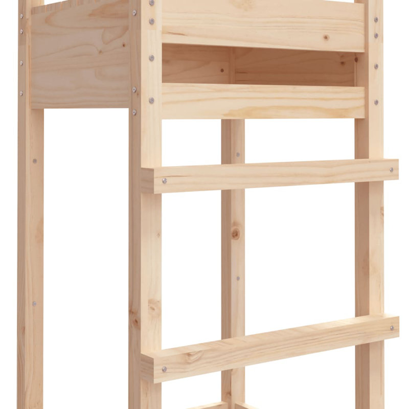 Doster Freeport Park Swing Set, Solid Wood Pine