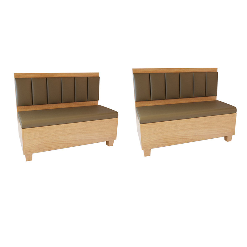 Bancs de restaurant nordiques simples et modernes