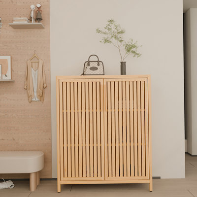 Armoire de rangement 42 pouces multi-scène à grande capacité, qui peut être utilisée comme armoire à chaussures