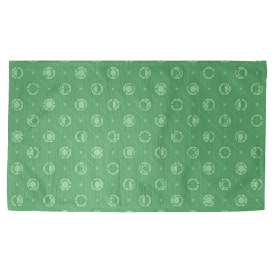 Vert Tapis décoratif phases de lune