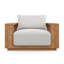 Beja Luxe Club Chair - Natural-1216972776