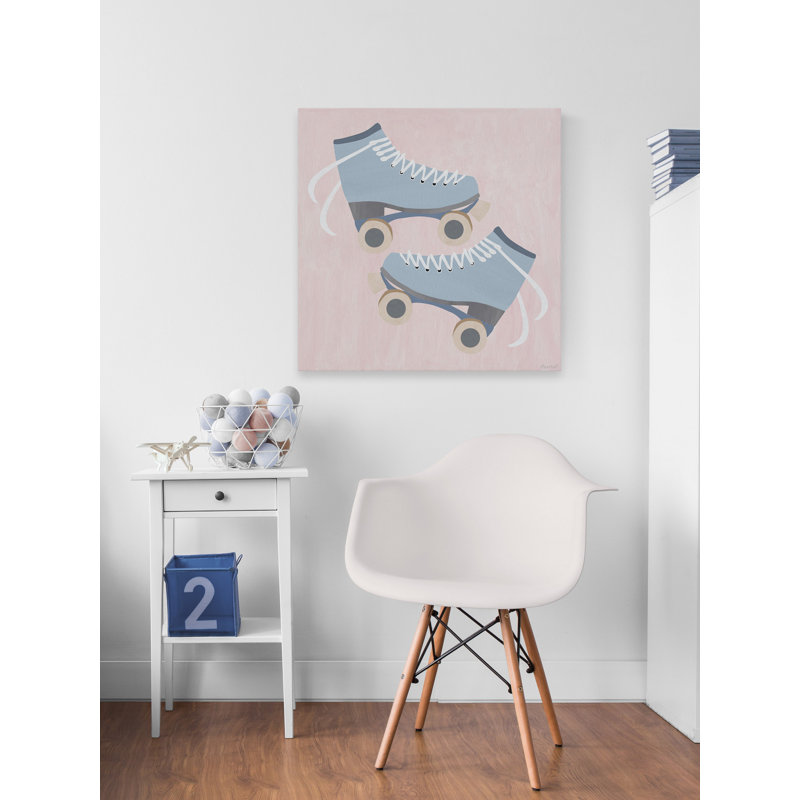 «Briganti Four-Skate Shoes», reproduction encadrée, H 18 po x l 18 po x 1,5 po