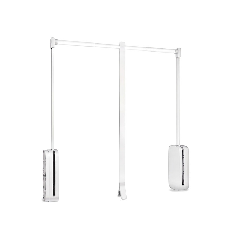 Nicolaus Metal Closet Rod, White