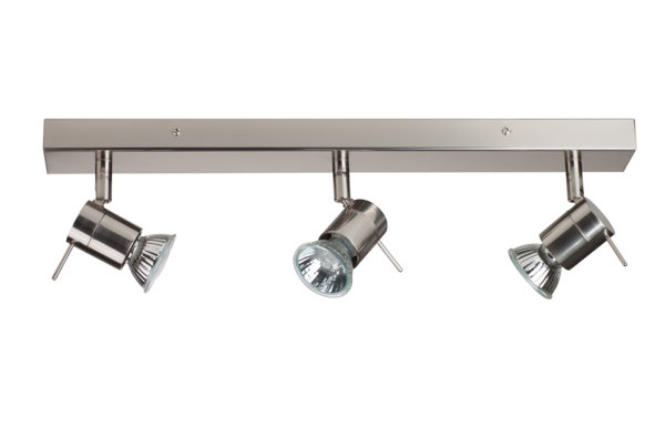 45cm 3 -Light Track Kit, Satin Nickel