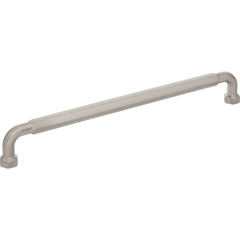 Dustin Bar Pull, Brushed Satin Nickel, 8 13/16" Center To Center