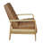 Modern Push-back Recliner Chair, Solid Wood, Upholstered Armchair-1438732638