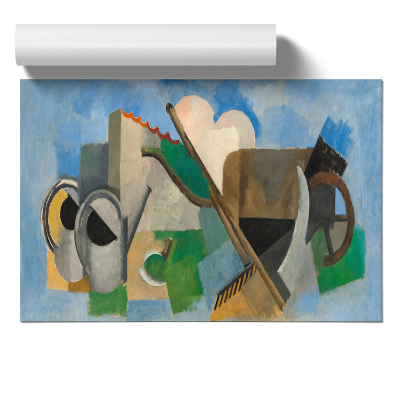 The Watering Can by Roger De La Fresnaye - No Frame Painting, 21cm H x 30cm W x 0.1cm D