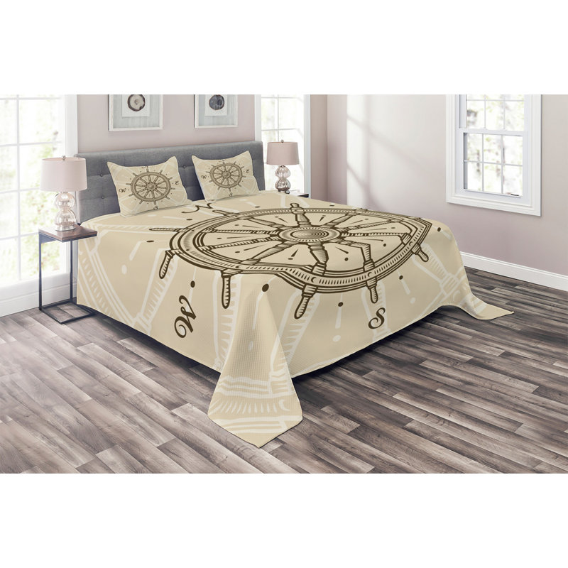Coastal Polyester Coverlet