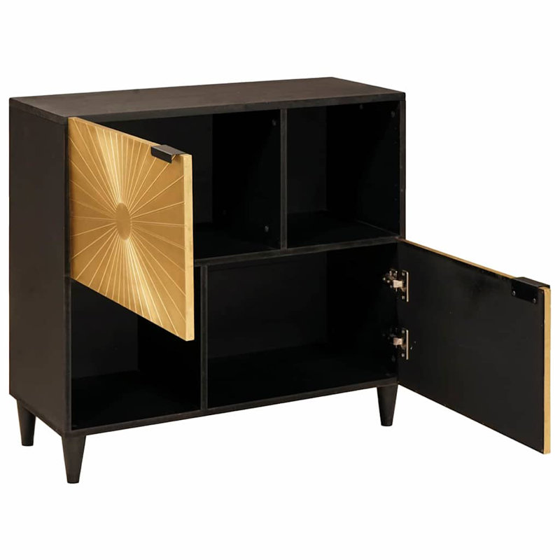 Solid Wood Rectangle Accent Chest