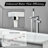 SUMERAIN High Flow Freestanding Tub Faucet with WaterSense Certified Handheld Shower, Durable Solid Brass Construction Floor Mount Bathtub Filler Chrome-120766983