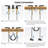 Cube 2-handle Bathroom Faucet with Drain Assembly-83653102