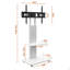 Tv Stand With Shelf-2142698322