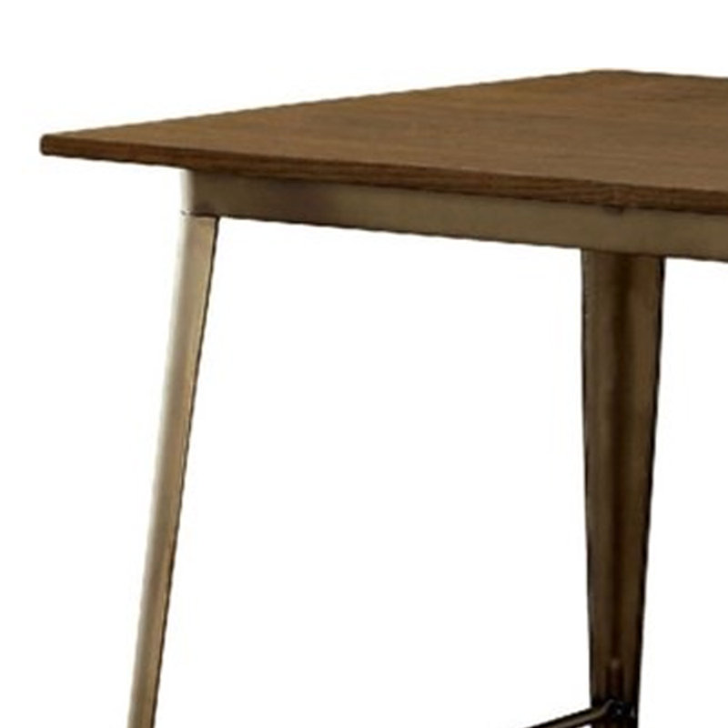 Khamis Walnut Solid Wood Dining Table