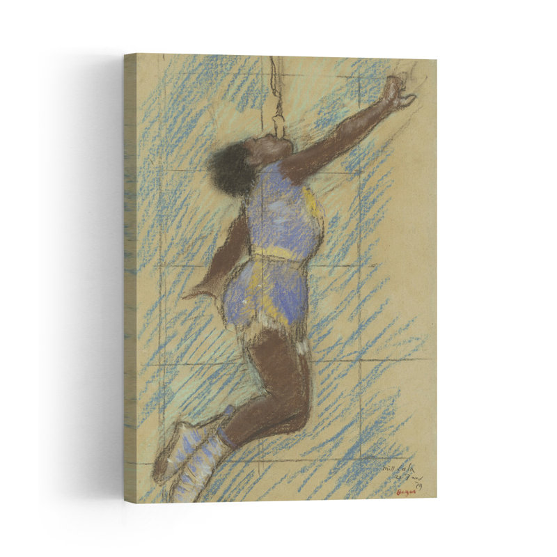 " Miss Lala At The Fernando Circus, 1879 Impressionist Abstract Contemporary Wall Art Print " by Edgar Degas