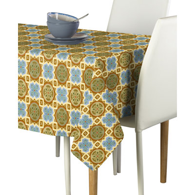 Arazia Medallion Mosaic Tablecloth