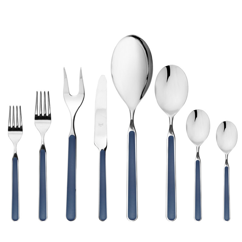 Ensemble de couverts Fantasia - 43 pièces - Cobalt, Cobalt; cobalt