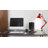 Stelly Metal Adjustable Swing Arm Desk Lamp with Base and Clamp, White-49665479