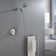 Volume Control Shower Faucet with Rough in-Valve