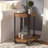 Modesto Reclaimed Wood Round End Table