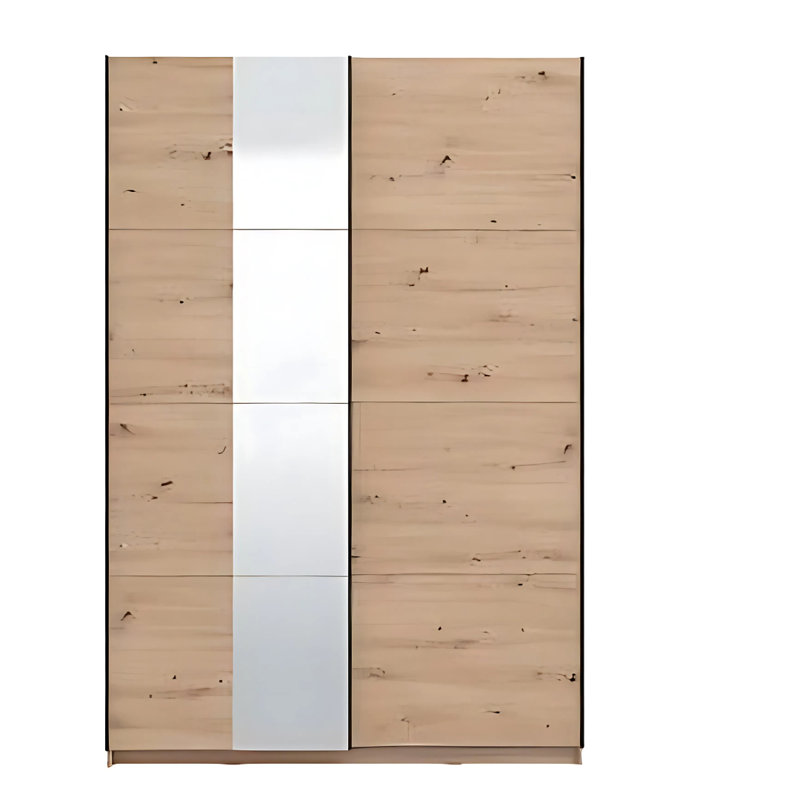 Cashlynn Manufactured Wood Wardrobe, Oak 