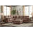 38" Upholstered Rectangular Ottoman - Urban Caramel-713835652