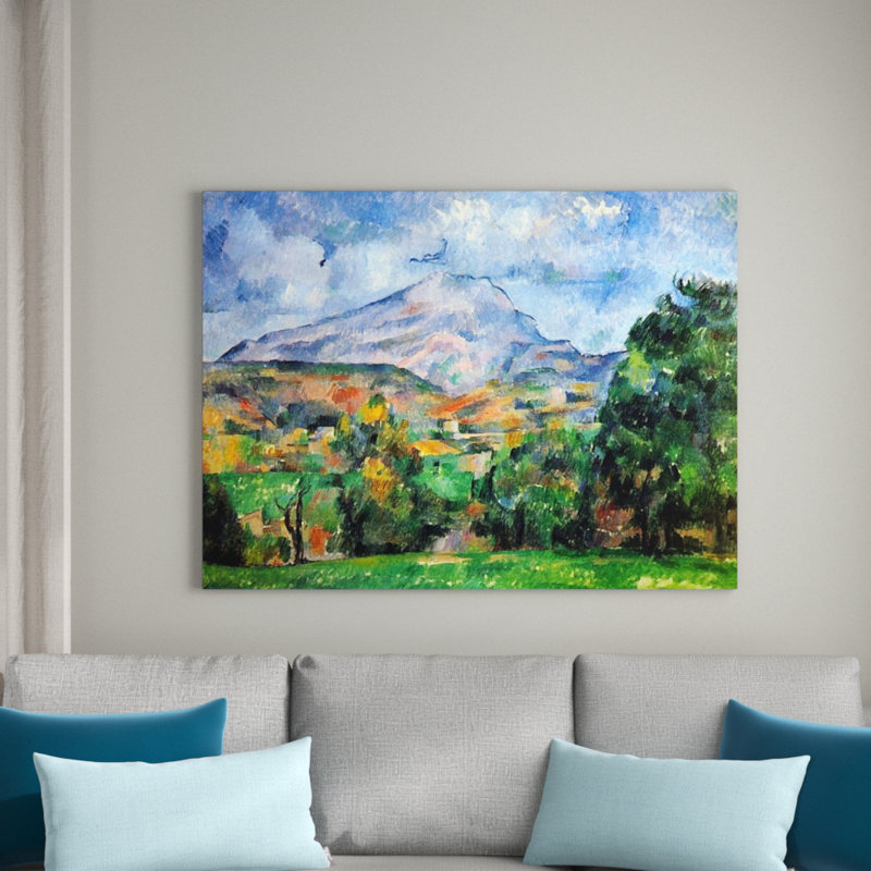 Paul Cezanne - Wrapped Canvas Painting, 60cm H x 80cm W x 1.8cm D