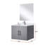 Ensemble de meuble-lavabo avec robinet et miroir DEL-1511665860-1511665856