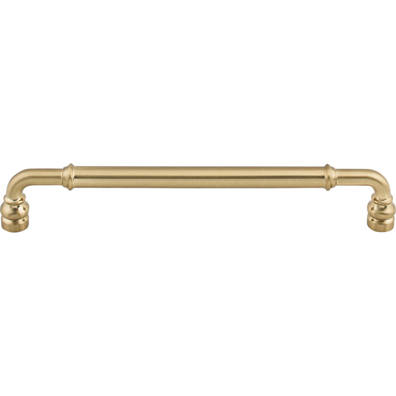 Brixton 12" Center to Center Bar Pull, 7 9/16" Center to Center, Honey Bronze