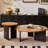 Simple and modern coffee table set