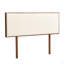 Queen Size Solid Dry Bamboo Wood 12 Inch Platform Bed, With Bamboo Frame Upholstered Adjustable Headboard, Easy Assembly-1488588405-1488588406