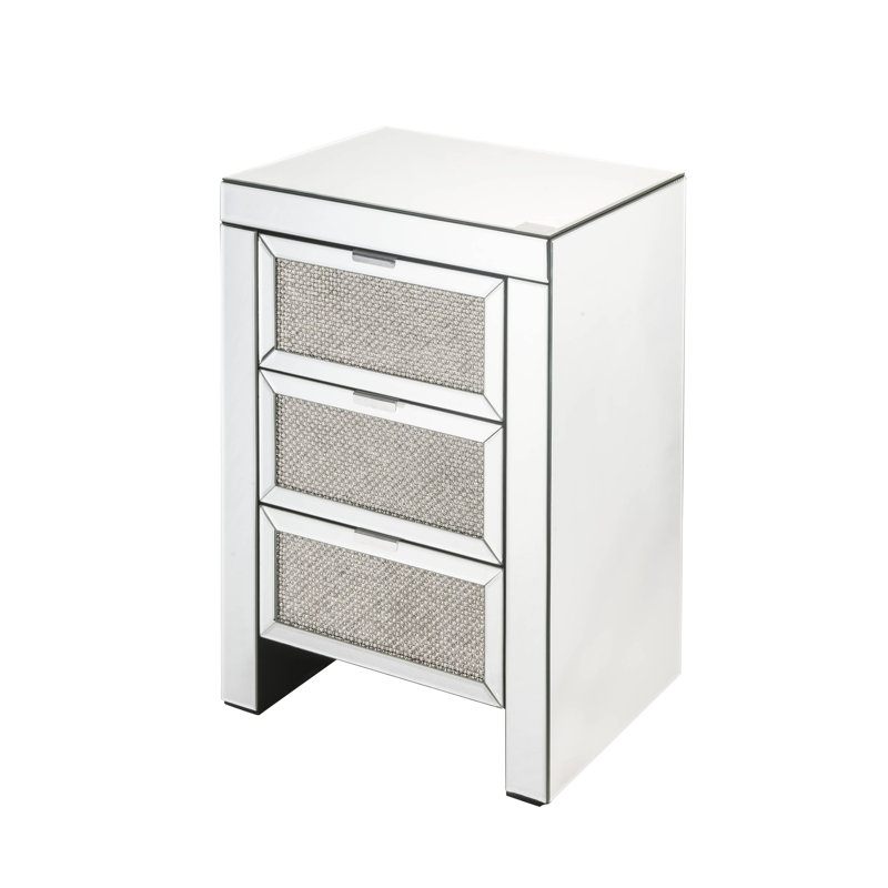 Table d'appoint en miroir Noralie