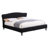 Upholstered Wingback Bed-1110656007-1110656002