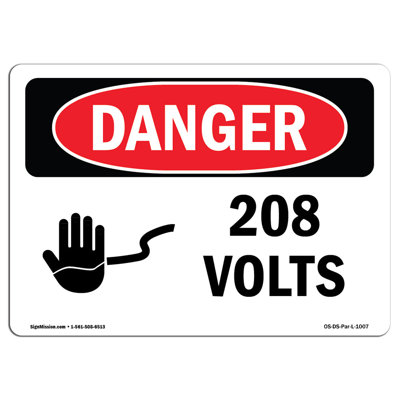 Panneau en aluminium 208 volts 12 x 18