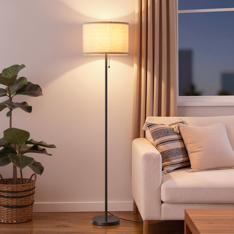 145cm Matte Traditional Floor Lamp